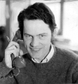 19800000 CAL BY-LINE PORTRAIT by Dave Ingham for London Newspaper Group